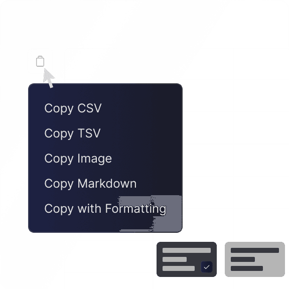 Copy feature